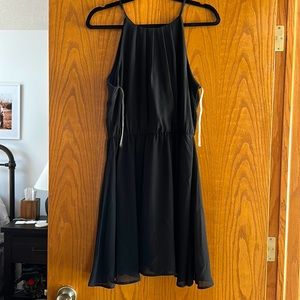 Black Chiffon Dress
